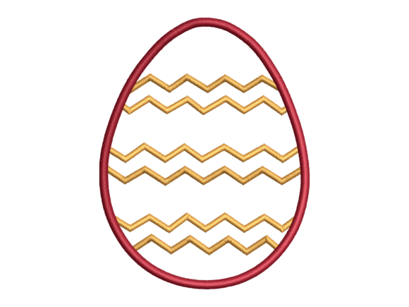 Decorative Easter Egg Embroidery: Design Review for Merch