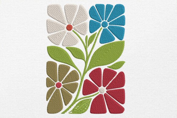 Decorative Flower Embroidery for Seasonal Gifting