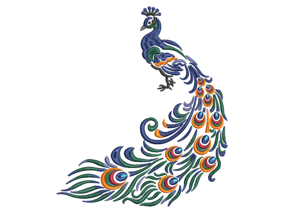 Decorative Peacock Feather Embroidery Review