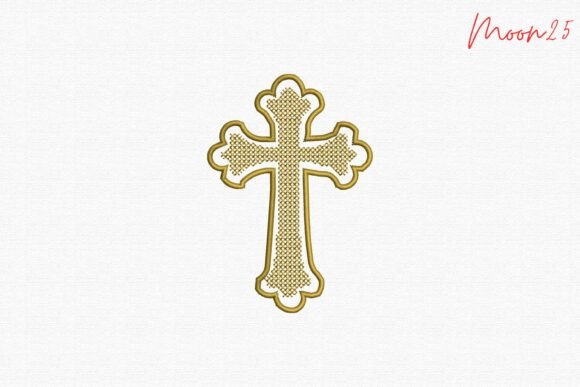 Elegant Gold Christian Cross: A Designer's Review for Craft Fair Sellers