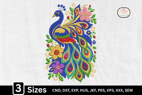 Floral Bird Folk Art Peacock: A Seasonal Embroidery Review