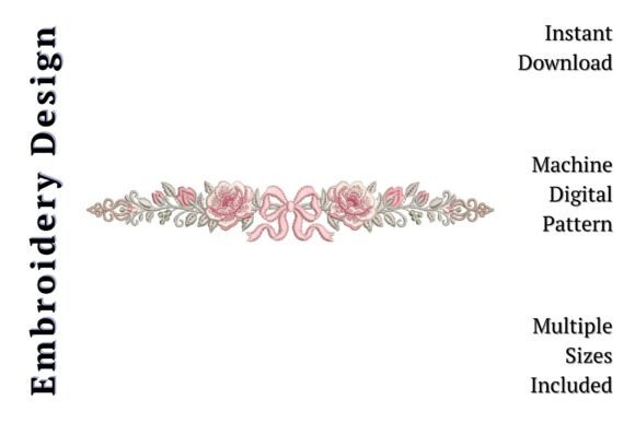 Floral Bow Border