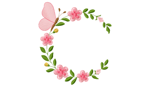Floral Butterfly Wreath Embroidery: A Designer's Review for Premium Sweatshirts
