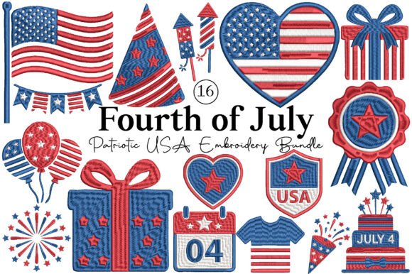 Patriotic USA Embroidery Bundle: A Designer Review