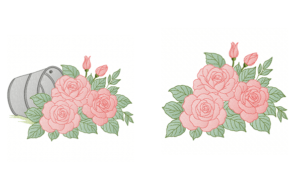Rose Flower Embroidery Design Set 2: A Hands-On Review