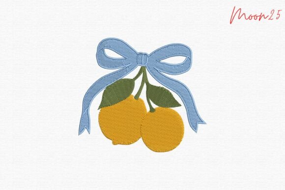 Sweet Citrus Duo: A Seasonal Embroidery Review